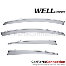Wellvisors Window Side Visor 14-16 For Kia Cadenza Side Deflectors Deflectors