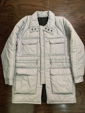 Vintage Outdoor Exchange Hooded Puffer Puffy Jacket Coat Womens Large Blue Vtg
