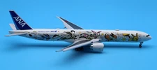 For JC Wings 1:400 ANA Boeing B777-300ER Diecast Aircraft Jet JA784A Flap Down