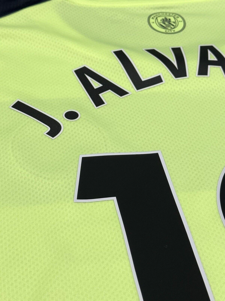 2022/23 Manchester City Third Jersey #19 J. ALVAREZ 3XL Puma Long