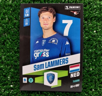 FIGURINA CALCIATORI PANINI 2022/23 EMPOLI n°108 LAMMERS ALBUM 2023  