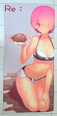 Re:Zero kara Hajimeru Isekai Seikatsu Anime Manga Badetuch Handtuch 77x37cm Neu