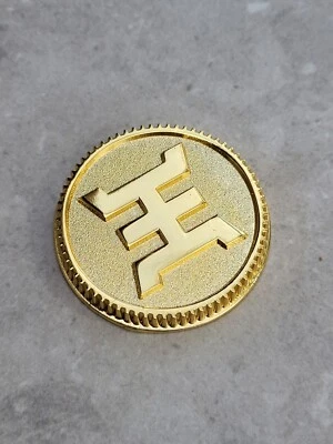 Legacy GOLD KING Power Coin-Gold Made for Legacy Ranger Morpher Cosplay Prop