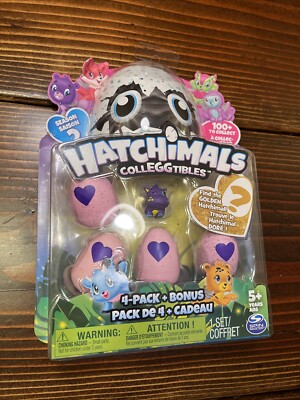 Hatchimals Colleggtibles 4 Pack Season 2 Purple Hippo
