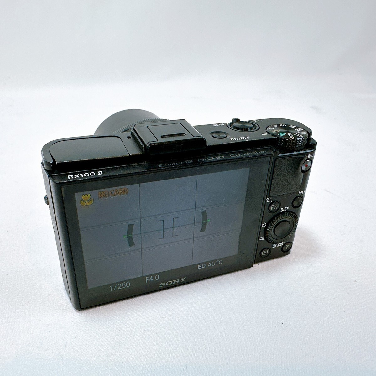 Sony Cyber-shot RX100II DSC-RX100M2 1.0-inch Black Japanese Menu