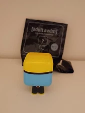 Hardees Carl's Jr Adult Swim Toy Harvey Birdman Factory Error Head Goof No Face