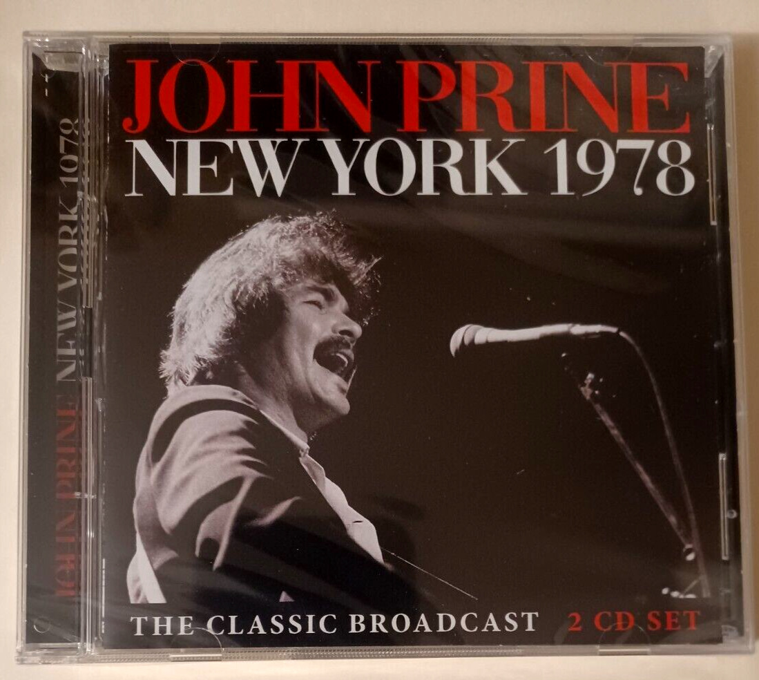 John Prine New York 1978 - The Classic Broadcast - NEW 2 CD Set