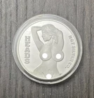 Sexy 1 Troy Oz .999 Fine Silver Art Round Ladies Heads Vs. Tails Hot Silver Co.