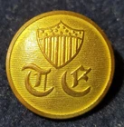 PRE CIVIL WAR ERA UNITED STATES TOPOGRAPHICAL ENGINEER BUTTON ALBERT# TE-3-A