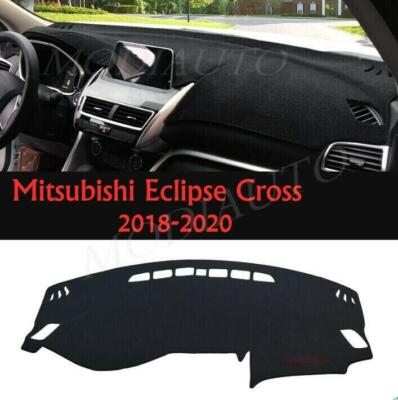 For Mitsubishi Eclipse Cross 18-20 Inner Dash Mat DashMat Sun Cover Pad black