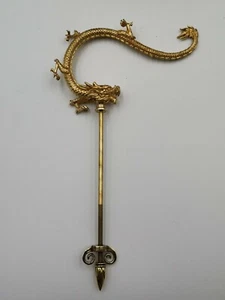 Copper Pet Bird Cage Hanging Hook Hanger Chinese Dragon Supplies 000