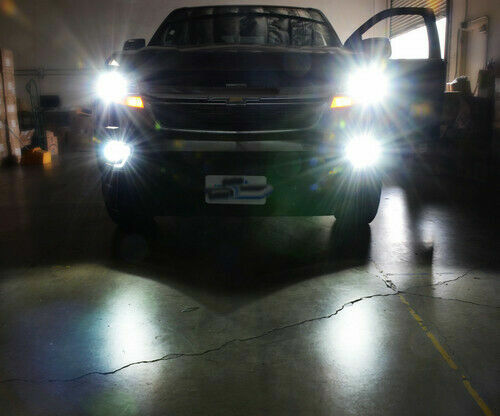 for Toyota Tacoma 2016 2017 2018 2019 - 6x 6000K LED Headlight + Fog Light Bulbs - Picture 6 of 12