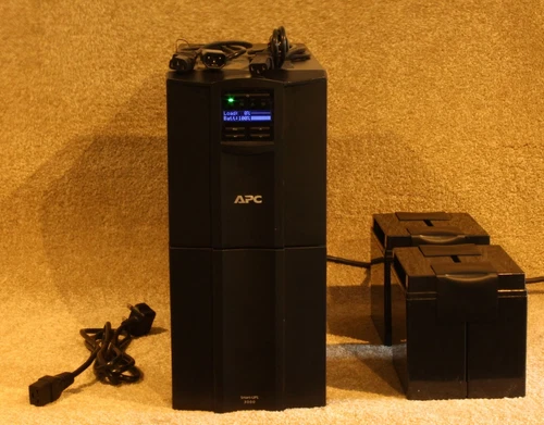 APC Tower UPS SMT2200i 2200VA - New cells installed - 12m RTB Warranty