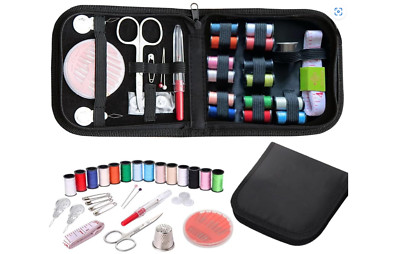 Travel Thread Set Mini Travel Sewing Kit Case Set Pocket Style Home Needle Thread ...