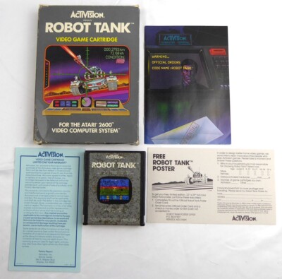 Atari 2600 Spiel in OVP -- ROBOT TANK (Activision)  - VCS