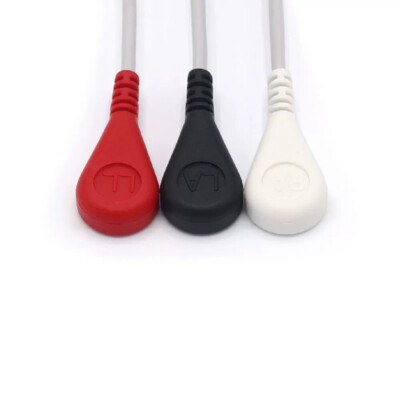 New GE Healthcare Vivid 7 11 Pin 3 Leads Grabber ECG Cable - Same - Foto 7