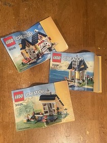 Lego Creator Beach Hut #31035 In Box Complete
