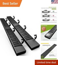 Running Boards Compatible with 2007-2018 Silverado/Sierra 1500 Crew Cab