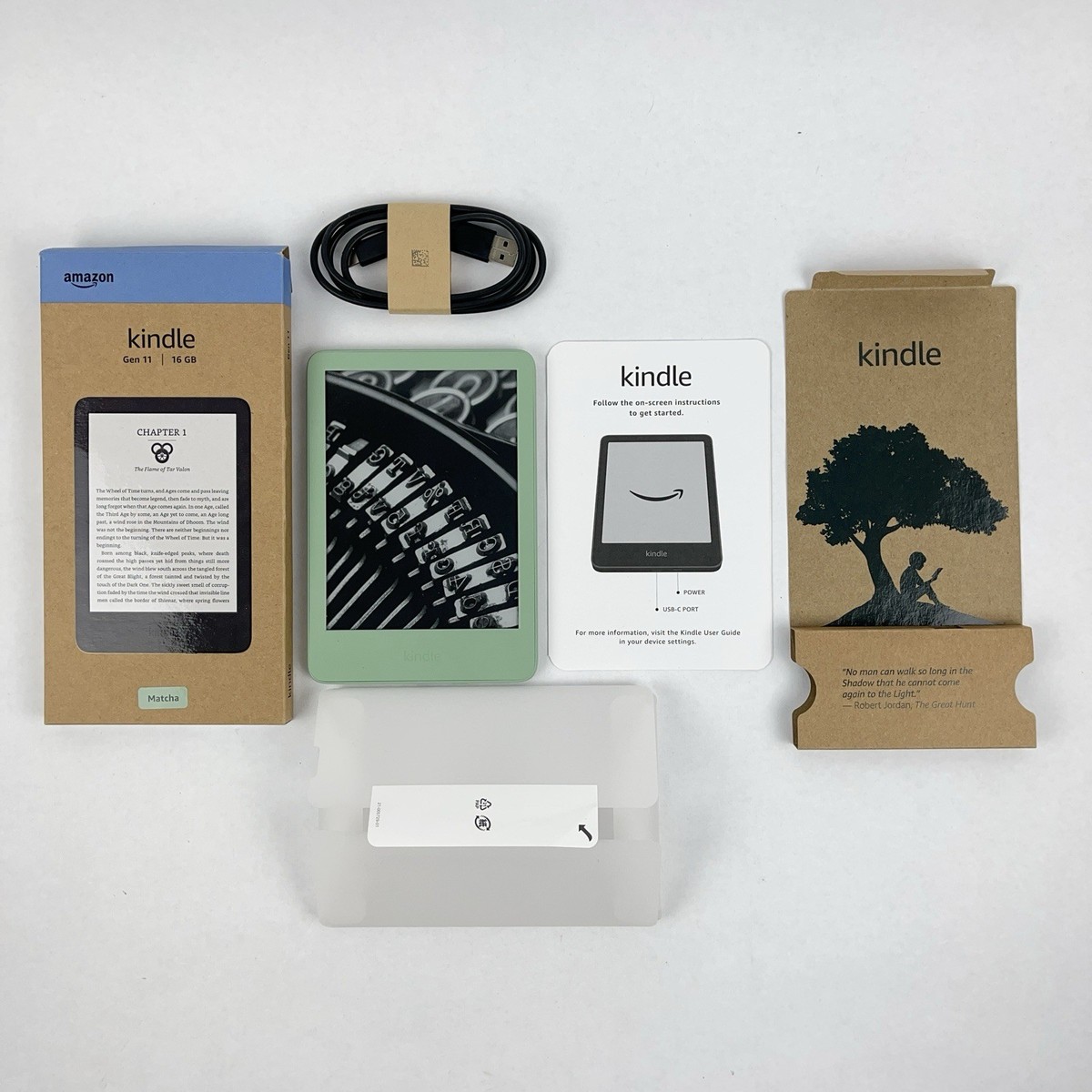 [新品]Kindle Gen 11 16GB Matcha 本体 Amazon Kindle 2024 (11th gen) 16GB Matcha Green Without Ads No Ads