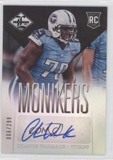 2013 Panini Limited Phenoms Monikers Silver 6/299 Chance Warmack #176 Auto 0v1