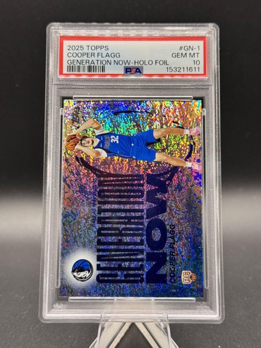 Cooper Flagg [Holo Foil] #GN-1 2025 Topps Generation Now card