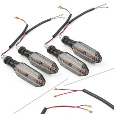 4pcs LED Turn Signals Blinker Light Indicator For Kawasaki For Honda For Yamaha