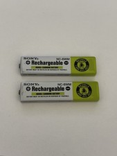 Lot of 2 Genuine Original OEM Sony Nickel GumStick Battery NC-6WM Untested