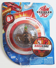 Bakugan NEMUS Brown B3 NEW BOOSTER PACK Battle-Damaged Brawler Pop-Open 2009