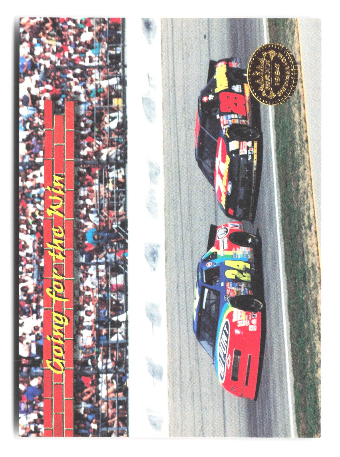 1994 Maxx Medallion #52 Going for the Win