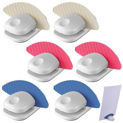 Faccito 6 Pcs Paper Holder Stand For Typing Non-Slip Mat Desktop Folder