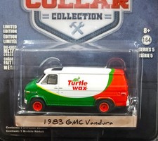 Greenlight 83 1983 GMC Vandura Van Turtle Wax Blue Collar Limited Collectible