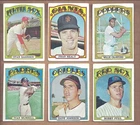 1972 Topps LOT OF 18 DIFFERENT *ALL HIGH NUMBER* FROM #662 TO #786 with STARS