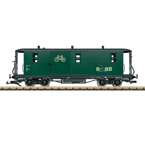 Fourgon à bagages RüBB, Ep. VI - LGB 30325 - G 1/22.5 | Condition: Neuf