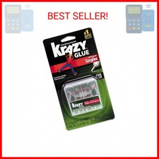 Krazy Glue All Purpose Superglue Singles 4 x 0.5g Tubes Fine Tip Single-Use Ad