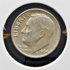 1964-P Roosevelt Dime 90% Silver US Mint Philadelphia