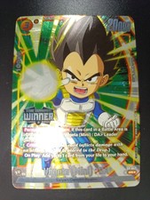 Dbs - Vegeta Mini Da Fp-047 Fusion World - Promo Winner Eng Nm Dbs - Vegeta Mini Da Fp-047 Fusion World - Promo Winner Eng Nm