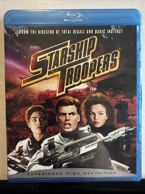 Starship Troopers (Blu-ray, 1997) Rare OOP Sealed New Casper Van Dien