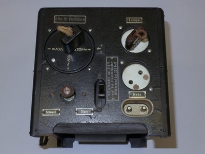 LEITZ Leica Gebläsekasten '' Veuum '' für Projektor VIIIs ''750'' aus 1939 - Selten!