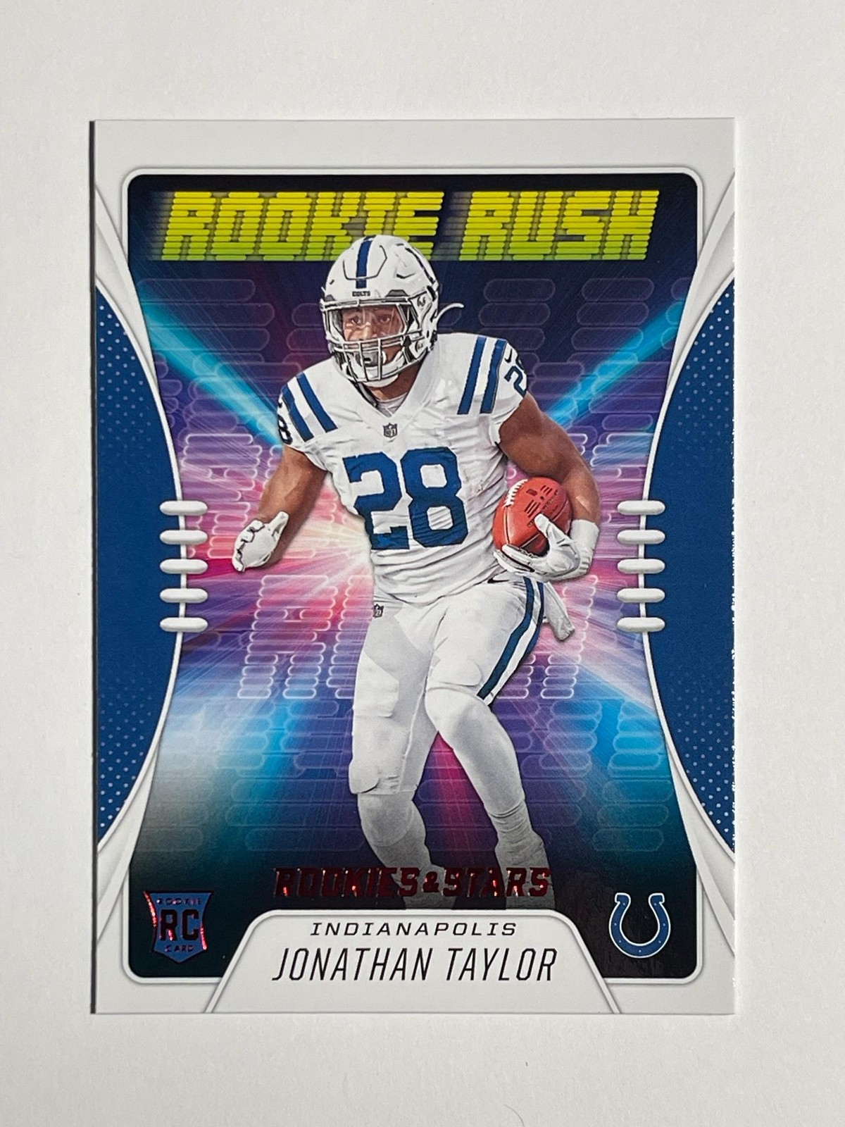 2020 Panini Rookies & Stars #RR-15 Jonathan Taylor Rookie Rush