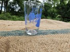Vintage Swanky Swig Juice Glass Blue Bustlin Betty by Kraft FREE US SHIPPING  — photo 3