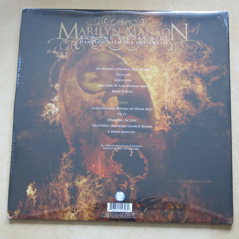MARILYN MANSON Dancing With The Antichrist - Vinyl LP Sealed with corner bumps - Image 2 of 3