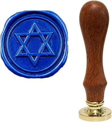 Star of David Wax Seal Stamp, Magen David Sealing Wax Stamp, Jewish Heritage Sta