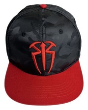 Black and Red Roman Reigns G.O.D. Mode Men's Adjustable Hat