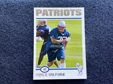 2004 Topps Vince Wilfork Rookie Card New England Patriots. rookie card picture