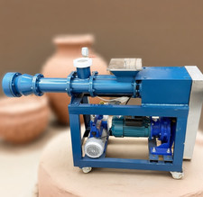 Vacuum Ceramic Clay Mixer Ceramic Mud Mixing Machine Vacuum Pug Mill 220V 3.94in