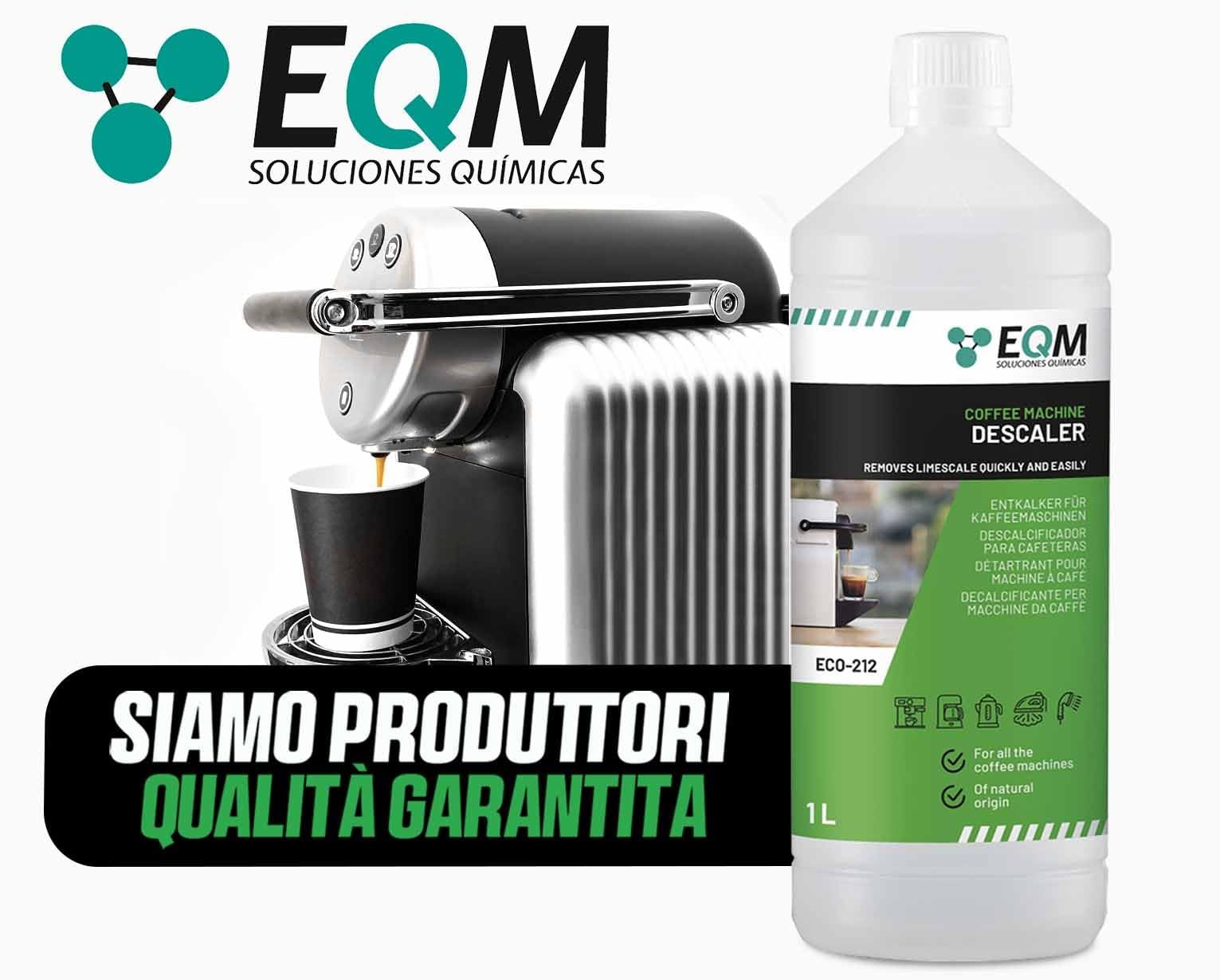 EQM ECO 212 Decalcificante Macchina Caffè 1L Anticalcare Universale 100% Origine foto 6