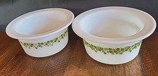 Pyrex Crazy Daisy Margarine Tub 75 Set Of 2