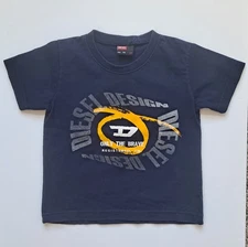 Diesel Toddler BOY t-shirt Size SS Navy 