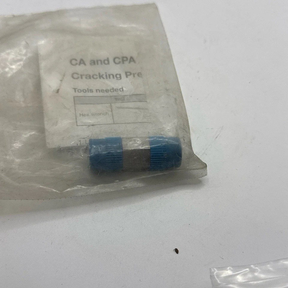 Swagelok SS-4CPA2-3 Stainless Steel 1/4" Poppet Adjustable Check Valve 3-50 PSI - Image 2 of 4