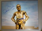 ANTHONY DANIELS C3-PO STAR WARS SIGNED PHOTO 11X14 JSA AUTHE